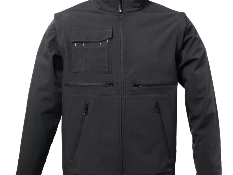Giubbino Multitasca Manica Staccabile Soft Shell Chambery