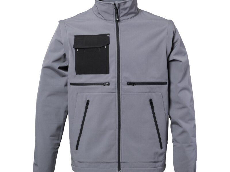 Giubbino Multitasca Manica Staccabile Soft Shell Chambery