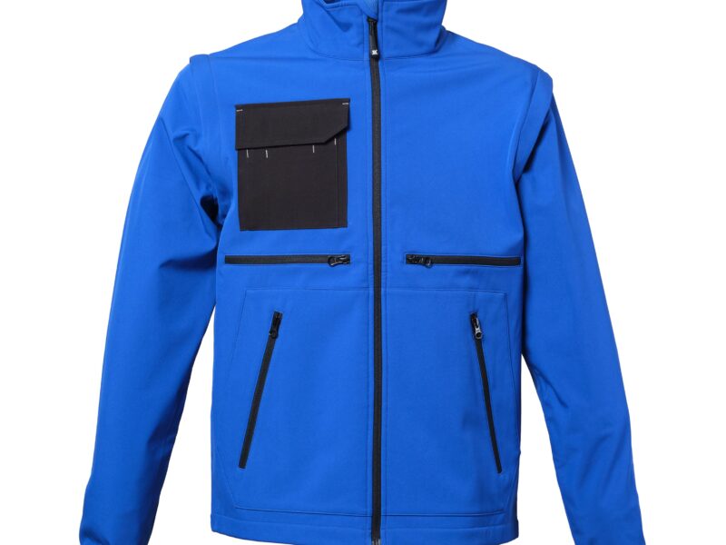 Giubbino Multitasca Manica Staccabile Soft Shell Chambery