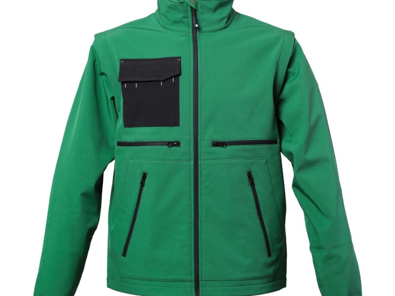 Giubbino Multitasca Manica Staccabile Soft Shell Chambery